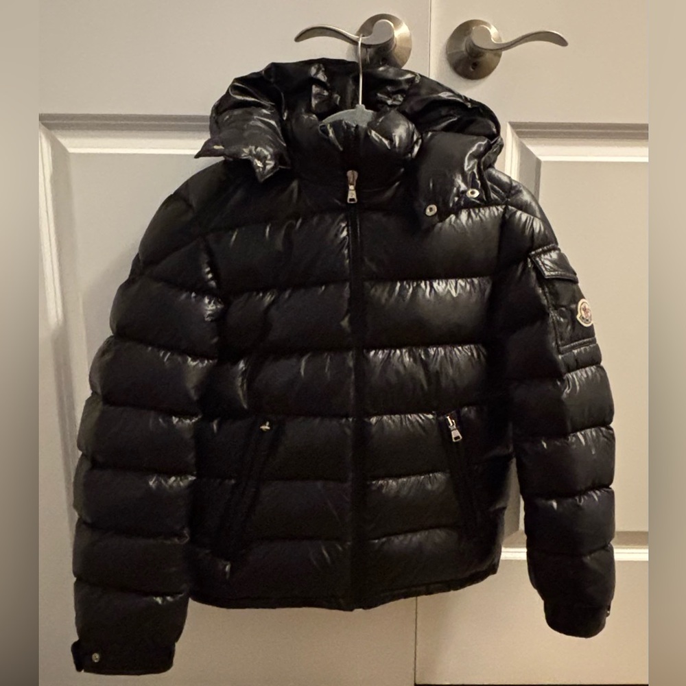 Authentic Hooded Moncler Down Jacket | Boys